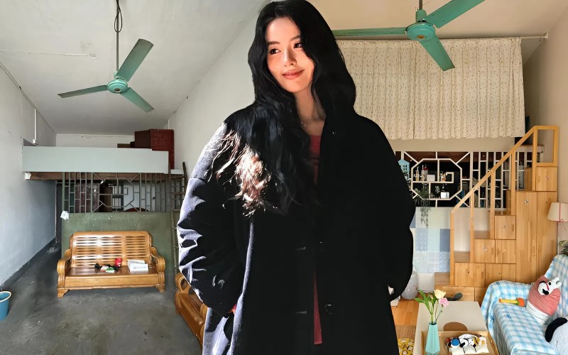 Cô gái 25 tuổi cải tạo căn phòng 20m² cũ kỹ: Không than vãn, chỉ âm thầm biến nơi ở thành “thiên đường sống” khiến cư dân mạng nể phục