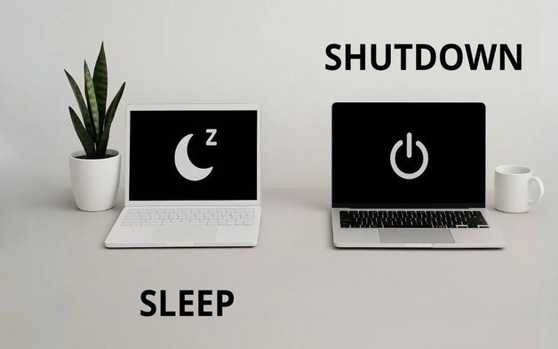 Để chế độ shutdown hay sleep tốt hơn cho máy tính?