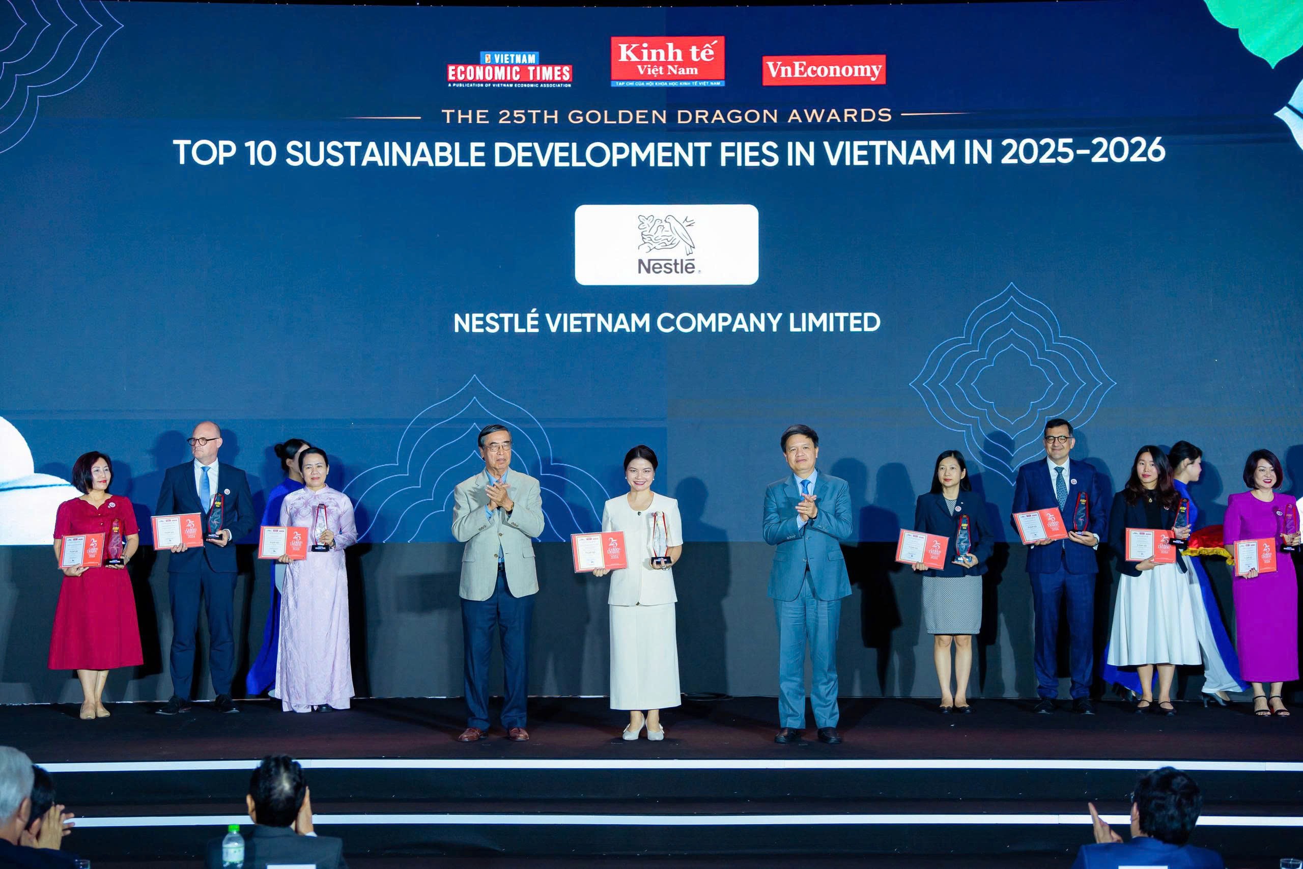 Nestlé Việt Nam được vinh danh là “Phát triển Chuỗi giá trị Nông nghiệp bền vững”