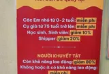 Chủ quán bún bò "gây sốt" với tấm bảng lạ giữa lúc bão giá