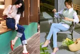 Ai nói quần jeans và giày cao gót lỗi mốt chắc chưa thử 6 combo hack dáng, giúp nổi bật trong mọi set đồ