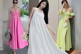 5 kiểu váy maxi "đắt hàng" nhất mùa Hè, không bao giờ lo lỗi mốt, chị em diện lên rất tôn dáng