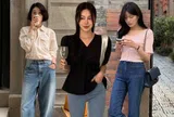 Kiểu quần jeans hot trend 2026 vì "hack chân" dài miên man, phối cùng 4 áo này là chuẩn bài mặc đẹp