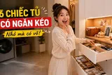 Chồng tôi nhất quyết lắp thêm ngăn kéo vào 6 chiếc tủ này, sau 6 tháng sử dụng, chúng hữu ích đến nỗi tôi muốn khóc vì sung sướng