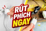 Thợ điện 30 năm kinh nghiệm cảnh báo: 4 thiết bị nên rút phích cắm khi không dùng, nếu không hóa đơn tiền điện sẽ âm thầm tăng vọt