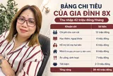 Bảng chi tiêu của một gia đình 8X khiến nhiều người giật mình: Thu nhập 42 triệu đồng nhưng hơn một nửa dành cho người thân