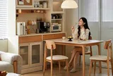 Bỏ bàn ăn truyền thống, căn hộ nhỏ bỗng rộng thêm vài mét vuông: Xu hướng mới đang được nhiều gia đình trẻ yêu thích