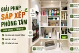 Tôi rất ngưỡng mộ cách người phụ nữ 53 tuổi này sắp xếp phòng tắm: Không gian nhỏ nhưng chứa được gấp đôi đồ đạc, lúc nào cũng sạch sẽ và gọn gàng