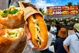 Món bánh mì nướng khiến khách nước ngoài mê mệt: Giá chỉ hơn 40k, xếp hàng tới số 60 vẫn kiên nhẫn chờ