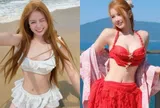 Mỹ nhân Vbiz sở hữu vòng eo "con kiến" có khuôn mặt nhỏ như búp bê, style đi biển lần nào cũng đẹp nổi bật