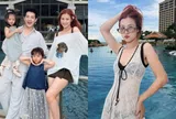 Mỹ nhân Hà thành sau sinh 2 con liền thăng hạng sắc vóc, gu mặc "đo ni đóng giày" khiến chồng doanh nhân mê mệt
