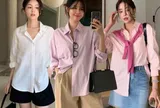 Thu 2026 phụ nữ Hàn mê 5 kiểu áo sơ mi này: Vừa trẻ trung lại thanh lịch, ai mặc cũng sang