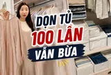 Dọn tủ quần áo 100 lần vẫn bừa, mua đủ loại hộp đựng vẫn vô ích, tôi mới nhận ra bí quyết nằm ở điều cuối cùng