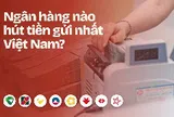 Những ngân hàng nào hút tiền gửi nhất Việt Nam hiện nay?