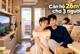 Cặp vợ chồng mới cưới mua căn hộ 26m²: Biến ban công thành phòng trẻ em, nhà nhỏ nhưng đủ chỗ cho gia đình 3 người