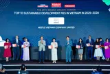 Nestlé Việt Nam được vinh danh là “Phát triển Chuỗi giá trị Nông nghiệp bền vững”