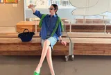 Xanh dương và xanh lá: Cặp màu tưởng khó mặc nhưng lên đồ lại cực kỳ có gu