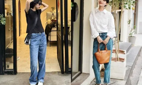 Mặc quần jeans xắn gấu nên chọn mang đôi giày nào? Thay thế giày búp bê bằng 5 kiểu này đảm bảo đẹp
