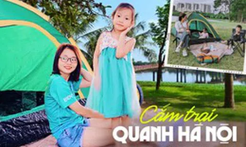 Đầu tư 400k mua lều, gia đình 4 người yên tâm vi vu cắm trại nghỉ lễ: Vừa rẻ, vừa tiện lợi, ai cũng vui