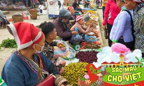 Chợ 4.000m² độc lạ nhất Lào Cai: Chỉ họp vào Chủ nhật, bán toàn đặc sản lạ lùng không nơi nào có