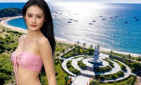 Check-in bãi tắm mà hoa hậu Ý Nhi vừa khoe dáng nóng bỏng, hóa ra là làng chài yên bình, choáng ngợp với khung cảnh đẹp...