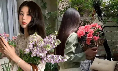 Góc sân nhỏ gây sốt: Ngập tràn hoa lá, đẹp như tiên cảnh khiến cư dân mạng thốt lên “không thể là ảnh dàn dựng!”