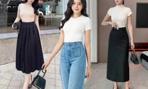 Bí quyết mix đồ cực chất với áo thun ôm để tôn lên phong cách riêng biệt