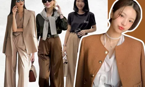 Tôi nhận ra mặc màu nâu mùa thu không hề già mà còn sang và đẹp, nếu kết hợp theo 3 công thức này