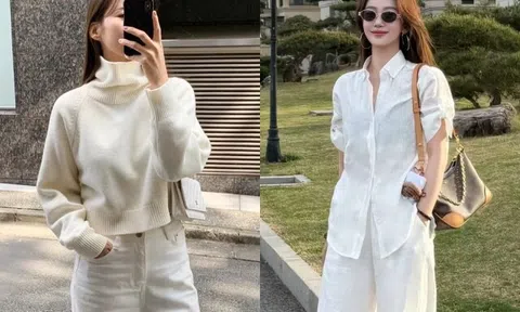 Mùa lạnh đón đầu xu hướng diện quần trắng nhờ 4 công thức này, hội chị em vừa mặc ấm lại trẻ trung hơn tuổi 