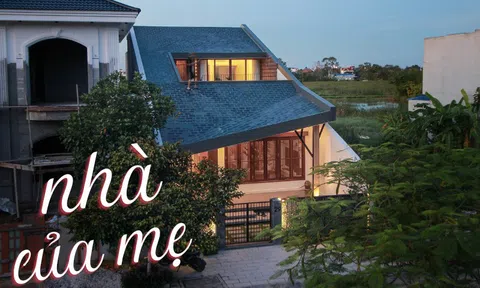 10 năm xa mẹ và món quà khiến ai cũng lặng người: Con trai xây căn nhà nhỏ gom lại cả một đời yêu thương