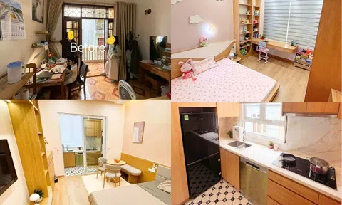 Dọn về căn nhà 3 tầng sống với bố mẹ chồng, nàng dâu Hà Nội tự phá vỡ, “thay áo mới” lại cho tổ ấm rất xinh