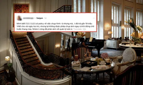 Chi 19 triệu tại khách sạn 5 sao TP.HCM vẫn bị cấm chụp ảnh, cô gái đăng bài tố nhưng không ai bênh nổi