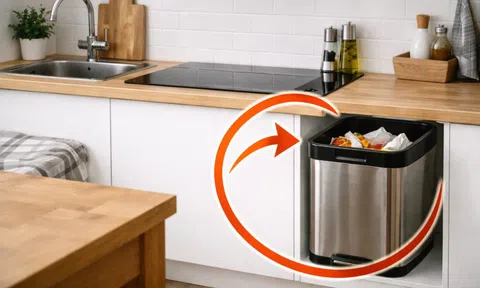 Cuối năm, bếp đặt sai 1 thứ rất dễ “thoát khí tiền” - nhà càng gọn càng dễ mắc