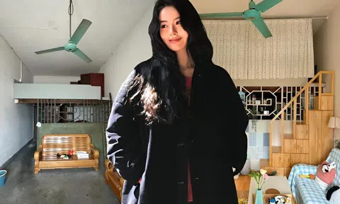 Cô gái 25 tuổi cải tạo căn phòng 20m² cũ kỹ: Không than vãn, chỉ âm thầm biến nơi ở thành “thiên đường sống” khiến cư dân mạng nể phục