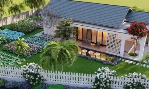 10 mẫu nhà vườn đẹp như khu nghỉ dưỡng