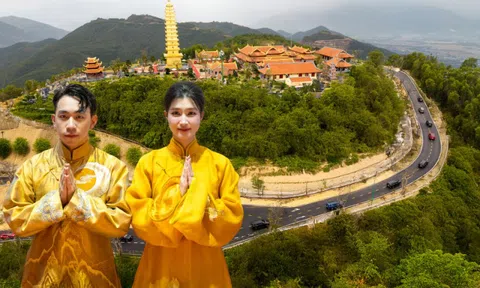 Việt Nam có tiên cảnh: Ngôi chùa rộng 1.000 ha trên núi Chín Khúc - nơi con trai tỷ phú Phạm Nhật Vượng làm lễ Hằng thuận
