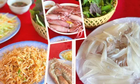 Du Xuân dọc miền biển: Ghé Vũng Áng ăn mực nhảy - đệ nhất gỏi của giới sành ăn
