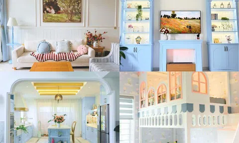 Cặp vợ chồng 8X Đà Nẵng chi 7 tỷ đồng xây biệt thự phủ màu xanh bầu trời, phong cách thơ mộng ai nhìn cũng mê