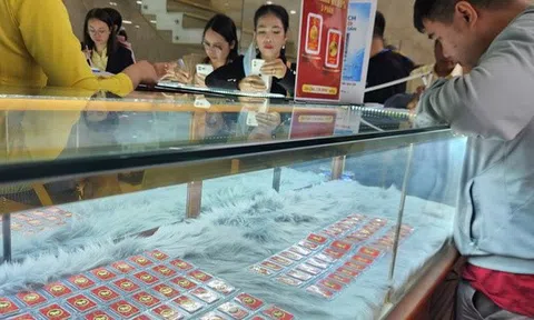 Sáng 5-3, giá vàng miếng SJC mất hơn 6 triệu đồng trong vài ngày