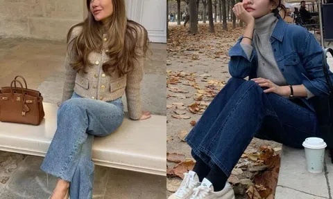 Thích mặc quần jeans, chị em mang giày bệt là hợp nhất, đặc biệt 4 kiểu này vừa trẻ vừa sang
