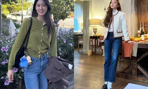 Ngắm 5 công thức diện quần jeans từ sao Hàn, chị em sẽ không còn thiết tha quần âu hay váy vóc nữa