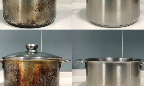 Thánh thần ơi, chiếc nồi 20 năm tuổi của mẹ tôi đến giờ vẫn sáng bóng nhờ bí quyết này