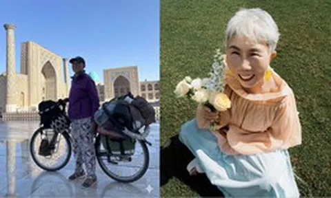 12 năm đạp xe ngao du hơn 20 quốc gia của nữ phượt thủ 68 tuổi