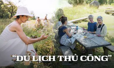 Trào lưu "Slowcation": Phụ nữ hiện đại chi ngàn đô sang tận châu Âu chỉ để... hái hoa và in vải chữa lành áp lực