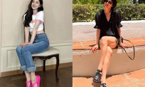 Kiểu sandal "chân ái" của mùa Hè 2026, phối gì cũng đẹp khiến Song Hye Kyo cũng phải mê, diện suốt ngày thường