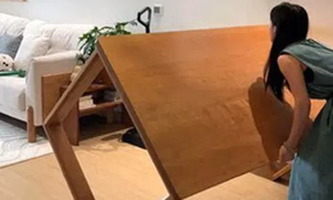 Nhiều gia đình bỏ bàn trà, đặt bàn ăn ngay phòng khách: Quyết định tưởng lạ nhưng giúp nhà rộng hơn, sống tiện hơn