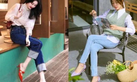 Ai nói quần jeans và giày cao gót lỗi mốt chắc chưa thử 6 combo hack dáng, giúp nổi bật trong mọi set đồ