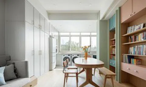 Nhà 55m² vẫn đủ 4 phòng ngủ, 2 vệ sinh cho 6 người: Cách bố trí khiến ai cũng muốn học theo