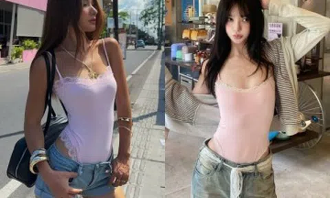 Gen Z theo đuổi mốt bodysuit khoét hông