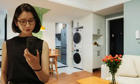 Lần đầu thấy căn hộ 53m² có 3 phòng ngủ, 2 phòng chung mà vẫn rộng rãi: Cách cải tạo khiến ai cũng bất ngờ